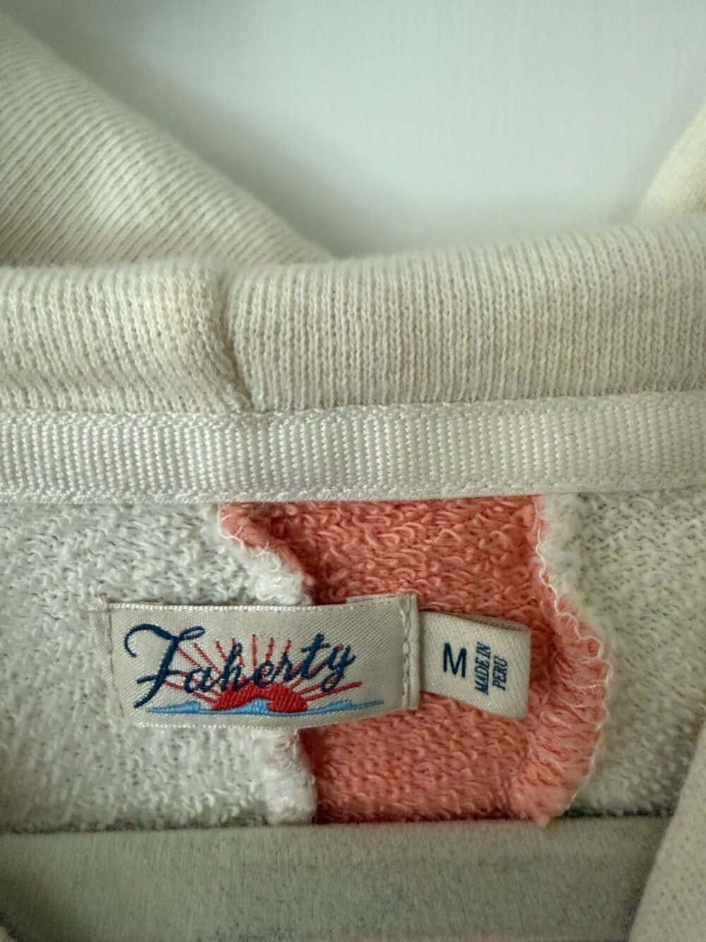 Faherty Soleil Rainbow Sun Hoodie - Medium - Picture 4 of 5